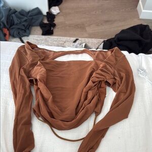 Women's Brown Top